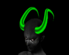 Green Darkness Horns-M/F