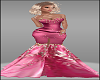 Pink Dress w Flowers