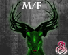 Dragon Horns Green M/F