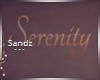 S. Serenity Wall Sign