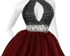 JAYLA BLK/ RED GOWN