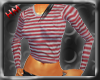 !HM! Striped Knit - Red