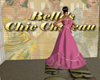 TORA PINK FLOWER GOWN