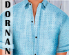 E - Blue Linen Shirt