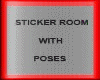 sticker room w/poses