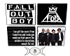 | S | FallOut Boy Poster