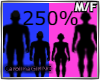 M/F Avatar Scaler 250%