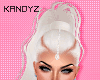 !!K Jewel Ponytail White