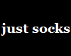 short reg blk socks