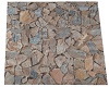 stone look square rug