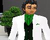 green white suit