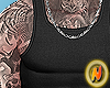 ! Tank Top Black Tattoed