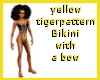 yellow T  bikini 