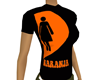 Camiseta mujer md naranj