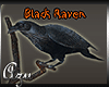 Animated Black Raven