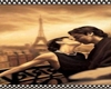Paris Kissing Framed
