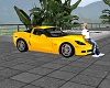 Corvette amarillo