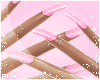♔ Nails ♥ Pink Glitt