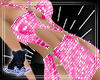 QSJ-Pink DISCO Dress