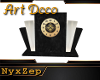 ! ART DECO MANTEL CLOCK