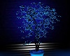 animated blue plant