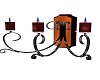 Candle light wall fixtur