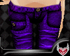 [SWA]Torn Jeans Purple