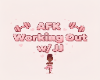AFK Working Out w/ JJ