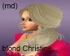 (md) blond christine