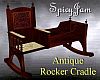 Antq Rocker/Cradle CrmRs
