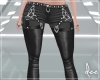 !D Studded Leather Pants