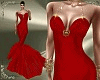 T- Iris Dress red