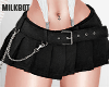 Mini Skirt  BLK + Belt