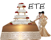 ETE WEDDING CAKE G/S/R