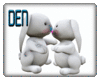 Kissing Easter Bunnies
