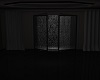 dark room raining