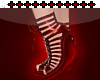 ?! strap heels RED