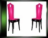 Pink PVC Chair Set
