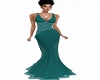 Formal Party Gown-Teal
