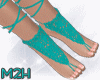 ~2~ Foot Lace Teal