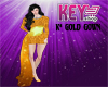 K* Gold Gown