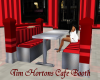 Tim Hortons Cafe Booth