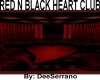RED N BLACK HEART CLUB