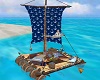 Beach Raft with Poses