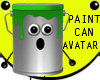 Paint Can Avatar Green 