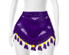 Purple Tassel Skirt