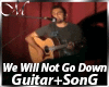 Will Not Go Down+Guitar