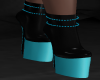 dominique heels blue