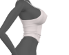 Lolita White Tank Top