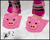 *82 Slippers Pig